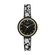Correa de reloj Kate Spade New York KSW1476 Cuero Negro
