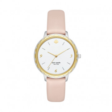 Correa de reloj Kate Spade New York KSW1507 Cuero Rosa 16mm