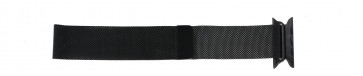Apple (modelo de sustitución) correa de reloj LS.AB.108 Acero Negro 42mm 