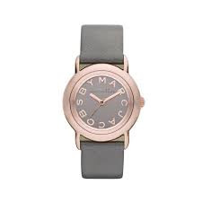 Correa de reloj Marc by Marc Jacobs MBM1184 Cuero Gris 18mm