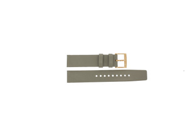 Correa de reloj Marc by Marc Jacobs MBM1266 / MBM3244 Cuero Gris pardo 18mm