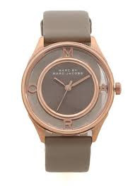 Correa de reloj Marc by Marc Jacobs MBM1375 Cuero Beige 18mm
