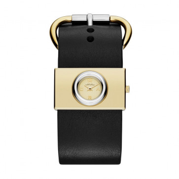 Correa de reloj Marc by Marc Jacobs MBM1394 Cuero Negro 30mm