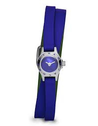Correa de reloj Marc by Marc Jacobs MBM5533 Silicona Azul 7mm