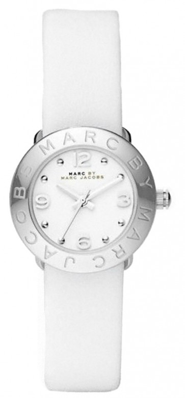 Correa de reloj Marc by Marc Jacobs MBM8553 Cuero Blanco 15mm