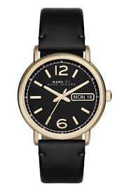 Correa de reloj Marc by Marc Jacobs MBM8651 Cuero Negro 20mm