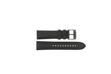Correa de reloj Fossil FS5132 / FS5132IE / ME3028 / FS5242 / ME3096 Cuero Negro 22mm