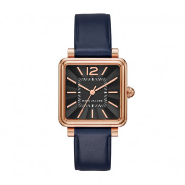 Correa de reloj Marc by Marc Jacobs MJ1523 Cuero Azul 16mm
