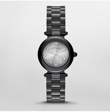 Correa de reloj Marc by Marc Jacobs MJ3453 Silicona Negro 15mm
