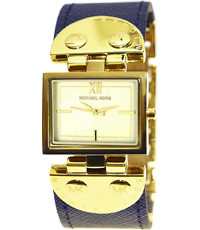 Correa de reloj Michael Kors MK2366 Cuero Azul 26mm