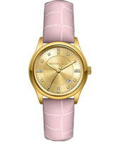 Correa de reloj Michael Kors MK2549 Cuero Rosa 18mm
