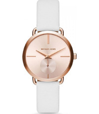 Correa de reloj Michael Kors MK2660 Cuero Blanco 16mm