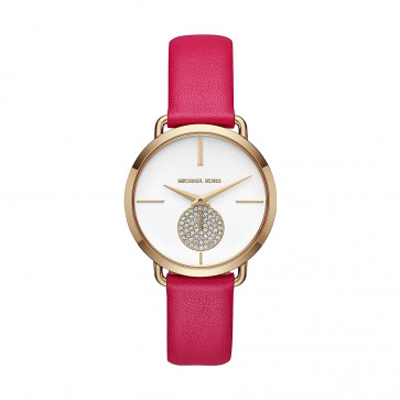 Correa de reloj Michael Kors MK2710 Cuero Rosa 16mm