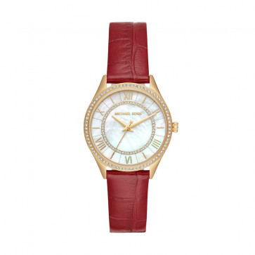 Correa de reloj Michael Kors MK2756 Cuero Rojo 16mm