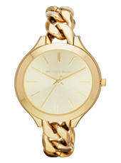 Correa de reloj (Combinación de correa + caja) Michael Kors MK3222 Acero Chapado en oro 14mm