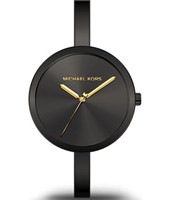 Correa de reloj Michael Kors MK3541 Acero Negro 6mm