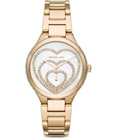 Correa de reloj Michael Kors MK3604 Acero Chapado en oro 16mm