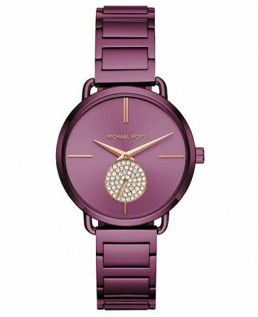Correa de reloj Michael Kors MK3765 Acero Púrpura 16mm
