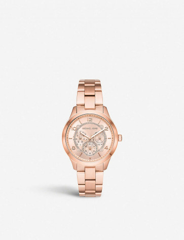 Correa de reloj Michael Kors MK3983 Acero Rosado 18mm