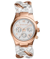 Correa de reloj Michael Kors MK4282 Acero Bicolor 24mm