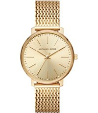 Correa de reloj Michael Kors MK4339 Acero inoxidable Chapado en oro 18mm