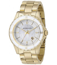 Correa de reloj Michael Kors MK5174 Acero inoxidable Chapado en oro 20mm
