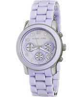 Correa de reloj Michael Kors MK5233 Acero/Silicona Púrpura 20mm