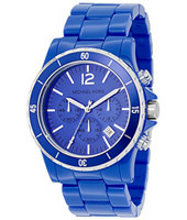 Correa de reloj Michael Kors MK5271 Plástico Azul 20mm