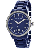 Correa de reloj Michael Kors MK5371 Plástico Azul 18mm