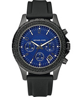 Correa de reloj Michael Kors MK5390 Silicona Negro 18mm