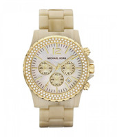 Correa de reloj Michael Kors MK5558 Plástico Beige 24mm