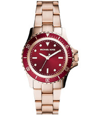 Correa de reloj Michael Kors MK6116 Acero Rosado 14mm