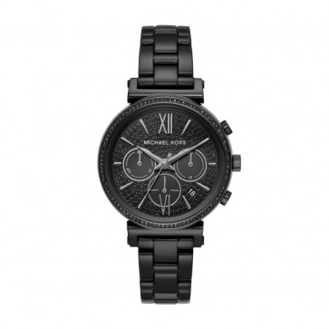 Correa de reloj Michael Kors MK6632 Acero Negro 16mm