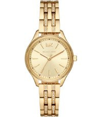 Correa de reloj Michael Kors MK6739 Acero inoxidable Chapado en oro 16mm