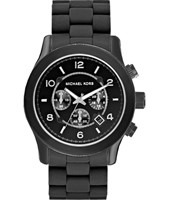 Correa de reloj Michael Kors MK8119 Silicona Negro 24mm