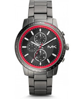 Correa de reloj Michael Kors MK8363 Acero inoxidable Gris antracita 22mm