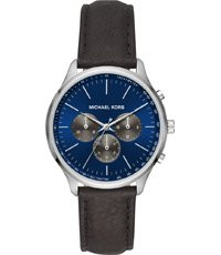 Correa de reloj Michael Kors MK8721 Cuero Negro 20mm