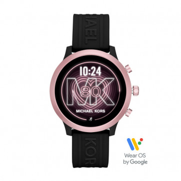 Correa de reloj Michael Kors MKT5111 Caucho Negro 20mm