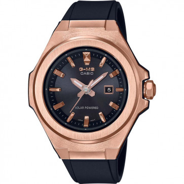 Correa de reloj Casio MSG-S500G-1A Plástico Negro