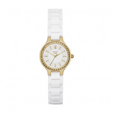 DKNY correa de reloj NY2250 Cerámica Blanco