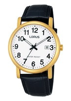 Correa de reloj Lorus VJ32-X246 / RG836CX9 / RHG007X Cuero Negro 20mm