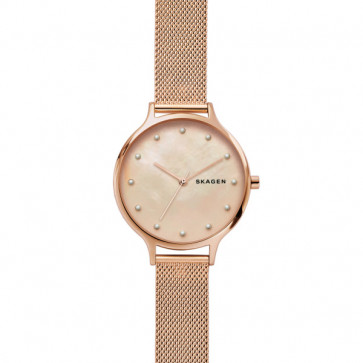 Correa de reloj Skagen SKW2773 Acero inoxidable Rosado 14mm