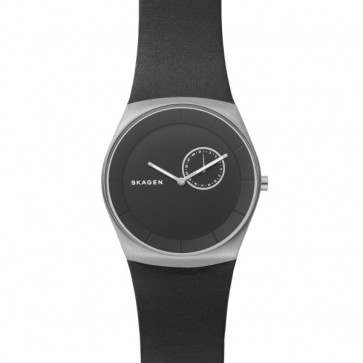 Correa de reloj Skagen SKW6414 Cuero Negro