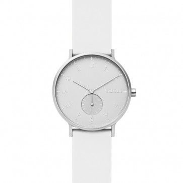 Correa de reloj Skagen SKW6520	 Silicona Blanco 20mm