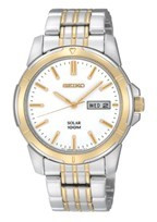 Correa de reloj Seiko SNE094P1 / V158-0AD0 / EE20J04 Acero Bicolor 20mm