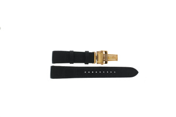 Correa de reloj Seiko SNQ128P1 / 6A32-00R0 / 4A072JL Cuero Negro 21mm