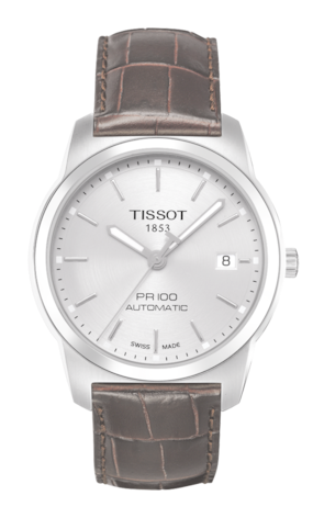 Correa de reloj Tissot T0494071603100 Cuero Marrón 19mm