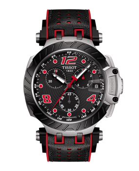 Correa de reloj Tissot T1154172705704 / T603045116 Caucho Negro