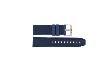 Correa de reloj Tissot T1214204705106C / T604047744 Cuero/Textil Azul 23mm