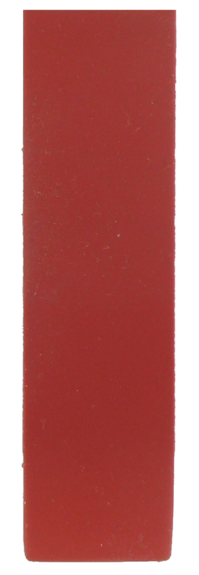 Correa de reloj Tissot T90445636A / T610020553 Caucho Rojo